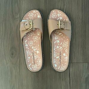Never worn! Lucky Brand sandals, size 8. Were just a bit too big for me